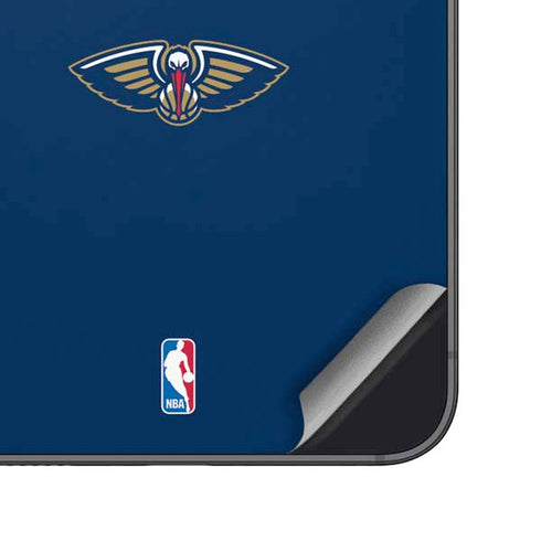 NBA New Orleans Pelicans Standard - Blue Galaxy S25 Skin
